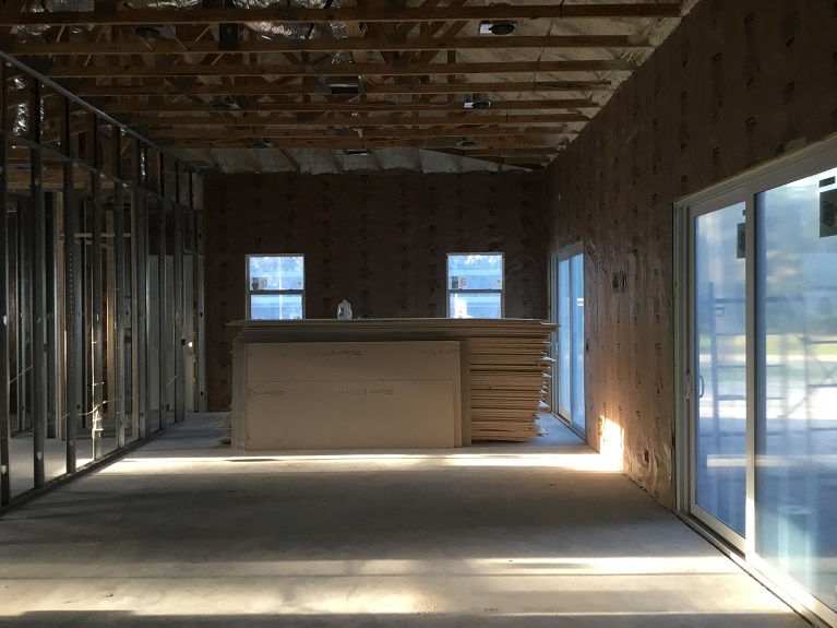 Drywall Ready for Start - RJM Custom Homes